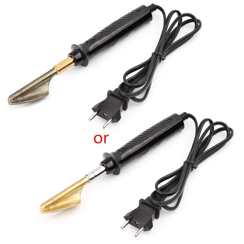 Electric Soldering Iron With Plastic Handle Flat Tip 适用于