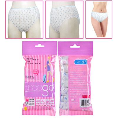 7Pcs Cotton Pregnant Disposable Underwear Panties Briefs跨境