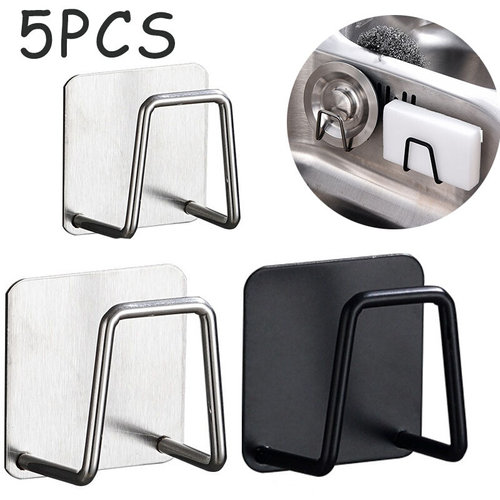Kitchen Sponge Storages Sink Drain Drying Rack Shelf Toilet