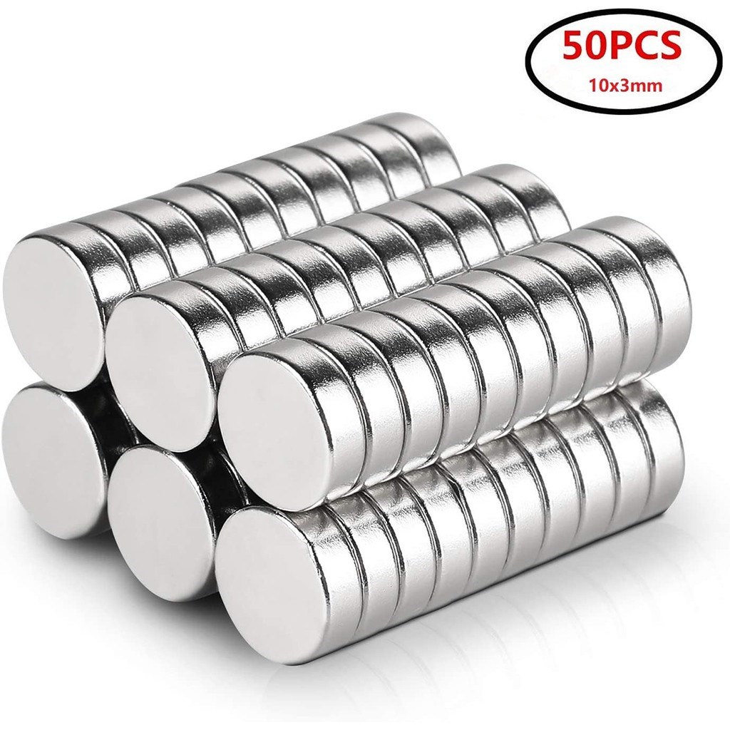 IN STOCK 50PCs N42 Magnets Strong Round Disc Magnets Rare E