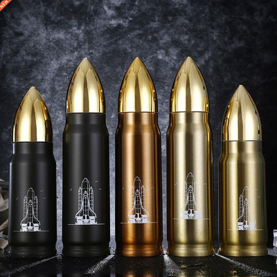 350ml 500ml Bullet Thermos Insulated Vacuum Flasks For Army