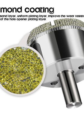 Glass Drill Diamond Coated Core Hole Saw Drill Bits Tool Cut