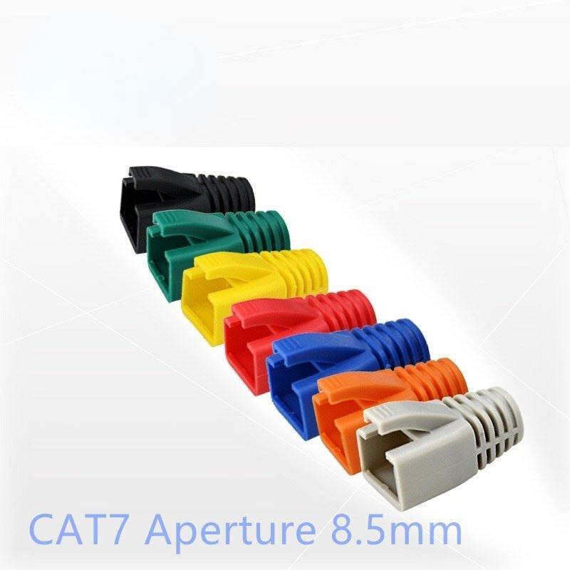 Cat 7 Plug Protective Multicolour Boots Sheath Color Bush OD