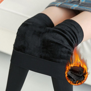 Winter Leggings Women High Waist Thick Velvet Keep Warm Legi