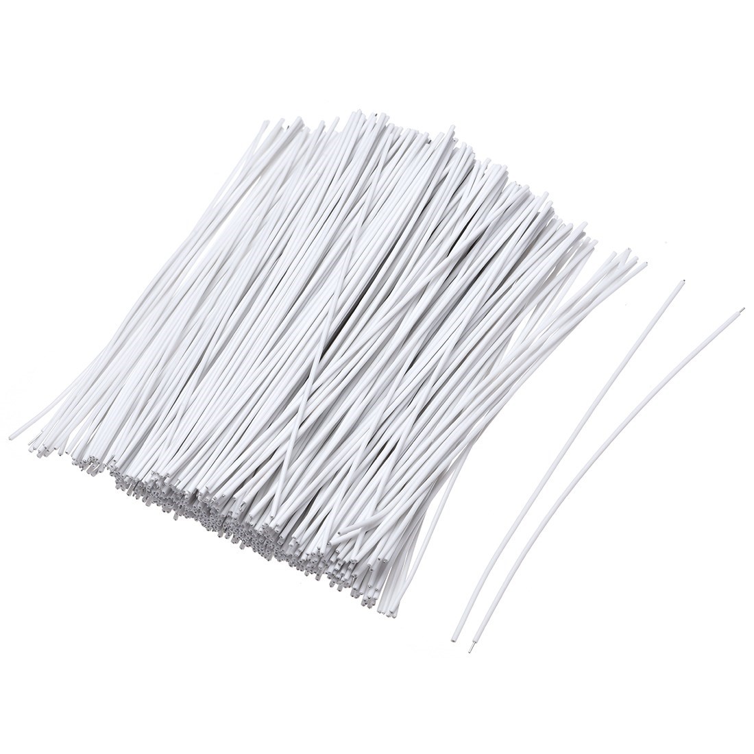 500pcs 5 Inches Metallic Twist Ties Reusable Cable Cord Wire