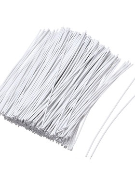 500pcs 5 Inches Metallic Twist Ties Reusable Cable Cord Wire