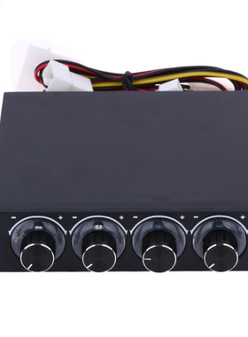 STW-6002 Fan Controller PC Case HDD CPU 4-Channel Fan Contro