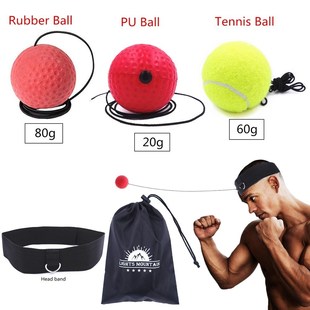 Reflex Level Difficulty Set Balls Boxing with Ball