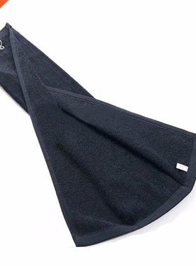 1PC 100% Cotton Golf Towel Size 40X60cm with Metal Hook Wash