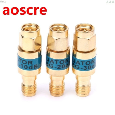 Golden Attenuator SMA-JK Male to Female RF Coaxial Attenuato