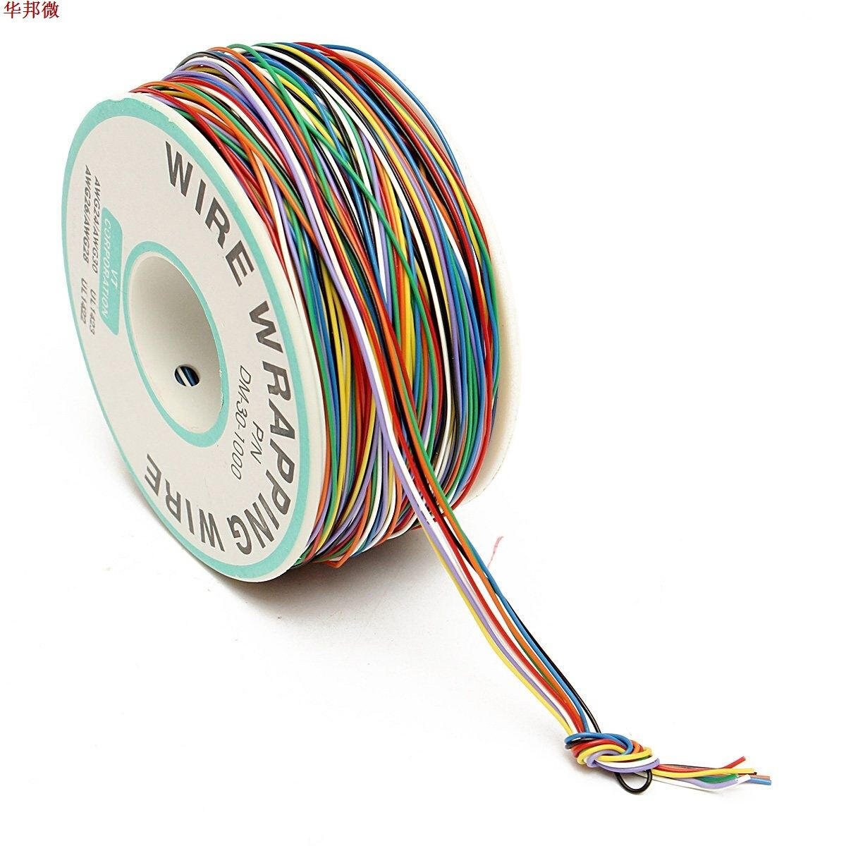 8 Colors 30AWG 0.25mm Electrical Wires Tin Plated Copper Wir