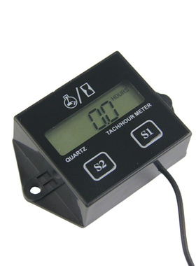 Tech Hour Meter Engine Tachometer Gauge Inductive For Motorc
