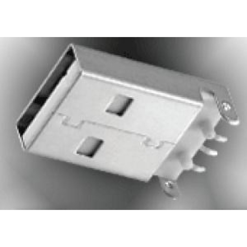 KUSBX-SMT2AP1S-B [USB Connectors A TYPE SMT BLK PLUG .9mm PO
