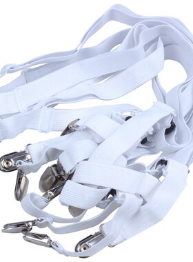 Bed Sheet Clips Grippers Fasteners 3 Way 6 Sides Sheet Suspe