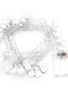 1.5M 3M 6M Cherry Balls LED Fairy String Lights Battery Oper