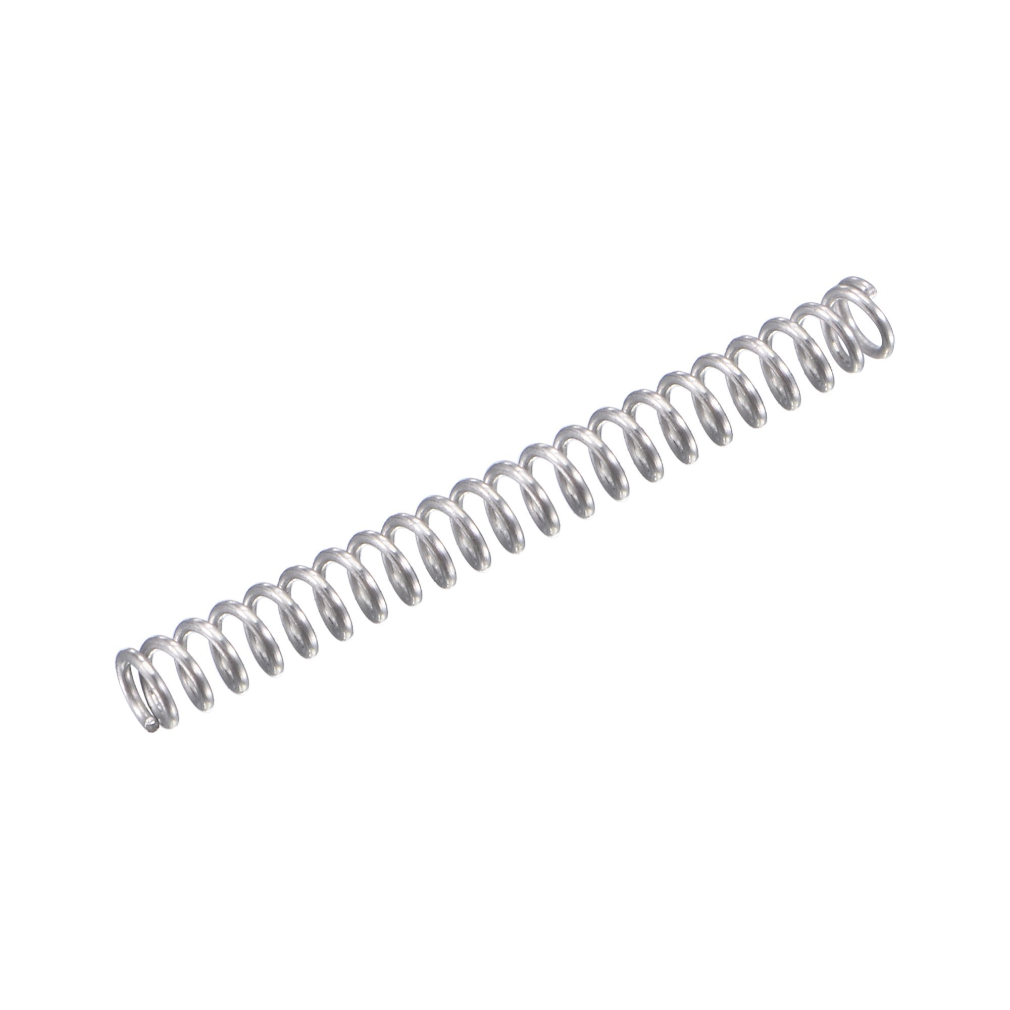 2mmx0.3mmx30mm 304 Stainless Steel Compression Spring 3.9N L