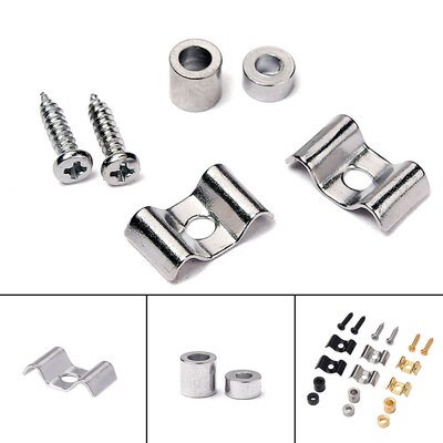 1 set 3 colors Electric Guitar St Retainer Metal String Tree