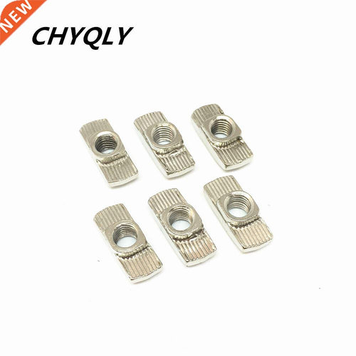 20pcs 40-M3/M4/M5/M6/M8 T Nut Hammer Nut Aluminum Connector