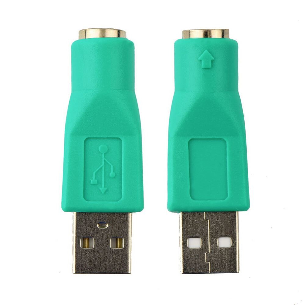 USB Male To For PS2 Female Adapter Converter for Computer PC
