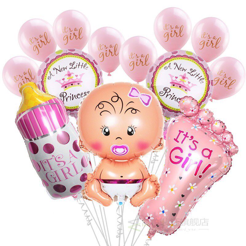 1 Set Baby Shower Baby Boy Girl F oon its a boy girl Baby Sh