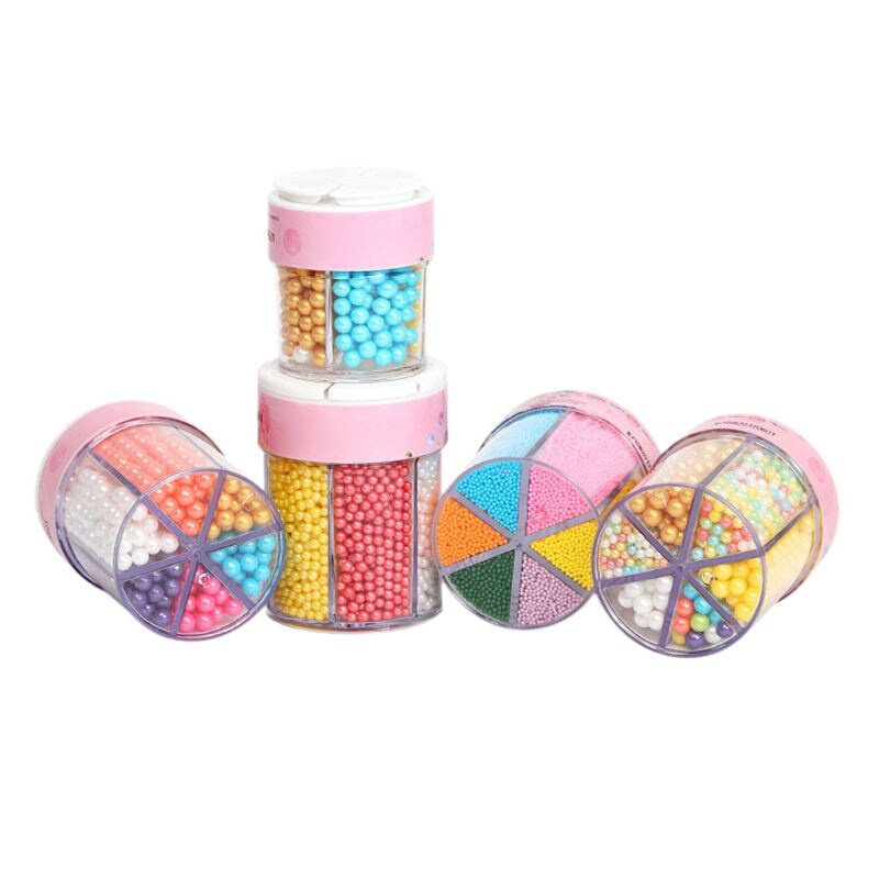 110/220g Small Edible Pearl Beads Candy Sugar Fondant Cake D