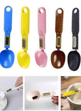 LCD Digital Kitchen Scales Measuring Spoons for Cooking Elec