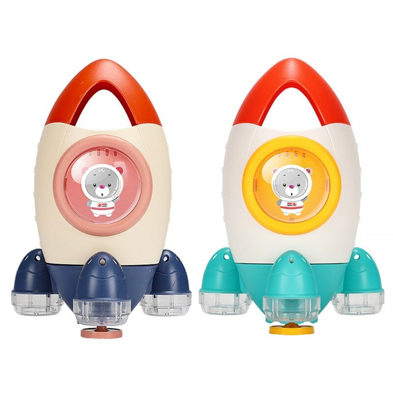 Bath Toys Bathtub Toy Water Spraying Rocket Astronaut Toy Ba