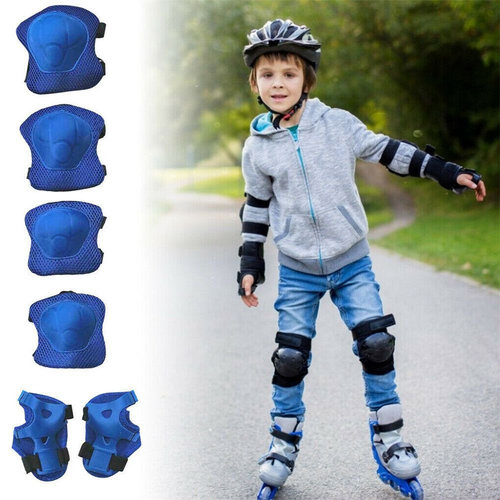 6Pcs/set Sports Protective Pads Kids Knee Pads Bike