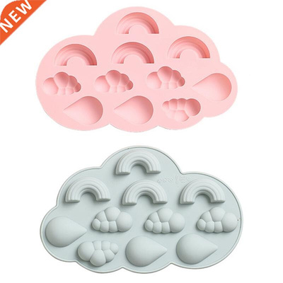 justdolife Silicone Mold Fondant Mold Nonstick Cloud Cake Mo