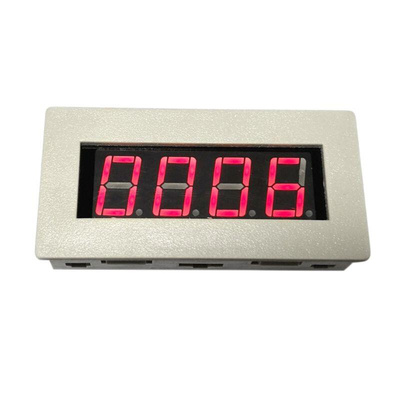 DC 5V 12V 36V Trigger Counter Module Accumulator 4-Bit Red 0