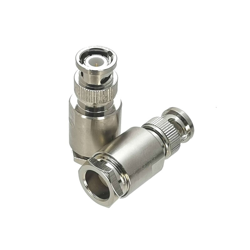 1Pcs Connector BNC Male plug Clamp RG8 LMR400 RG213 Cable RF