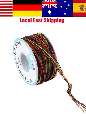 Colorful P/N B-30-1000 280M Wire Cable 8-Wire Colored Insula