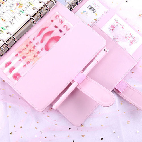 Pretty Girl Creative Notebook Set 6 Ring Loose-leaf Student