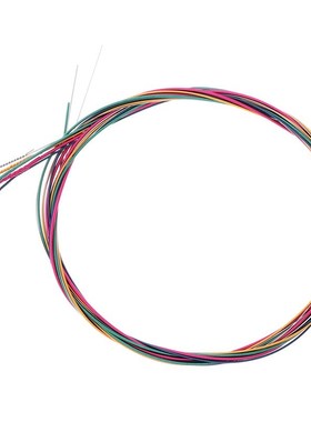 6 pcs/set Rainbow Colorful Guitar Strings E-A For Acoustic F