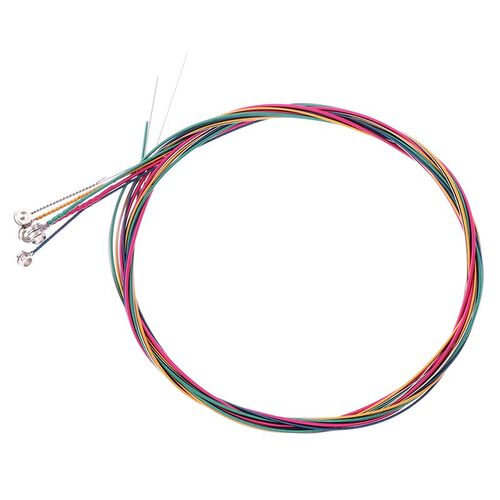6 pcs/set Rainbow Colorful Guitar Strings E-A For Acoustic F