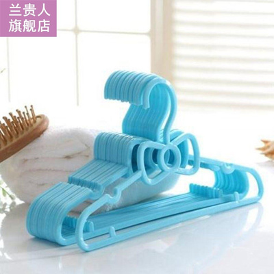 10pcs Set Children's Bow Hanger Home Baby Clothes Hanger