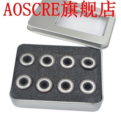 Fast Speed 608 Speed Skating Bearings Black Balls Skateboard