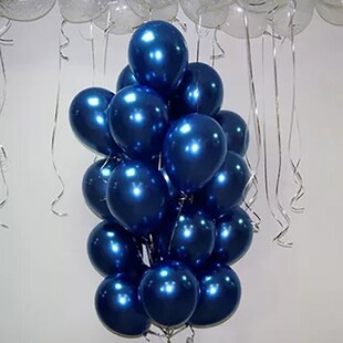 30pcs 5/10/12inch Ink Blue Latex Balloons Dark Blue Helium