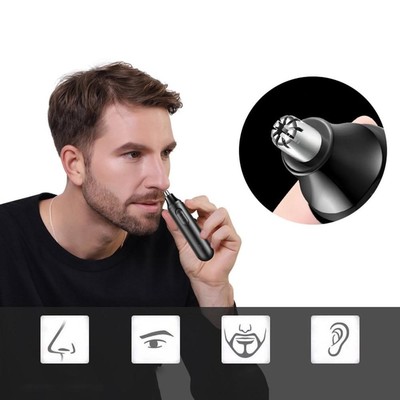 Electric Ear Nose Hair Trimmer Nose Hair Shaver Men Clipper