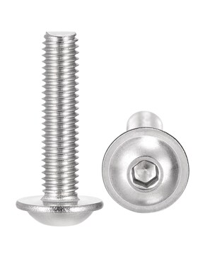 M5x22mm 304 Stainless Steel Flanged Button Head Socket Cap S