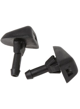 2 Pcs Windshield Washer Wiper Water Spray Nozzle Jet 适用于