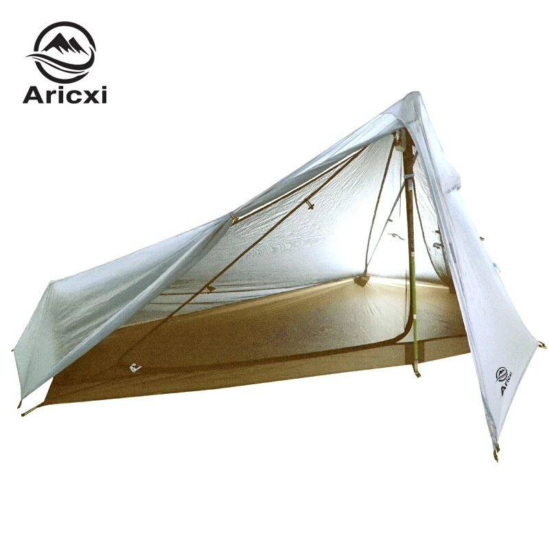 ARICXI New 1 Person Oudoor Ultralight Camping Tent 3 Season