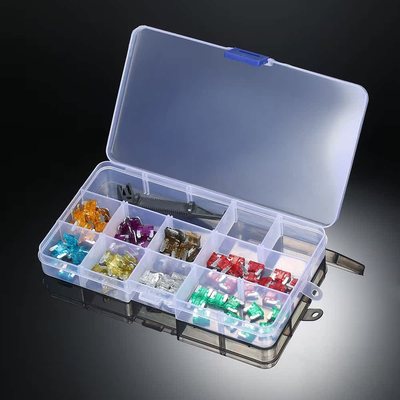 100PCS Automotive Replacement Fuses Assorted Mini Standard B