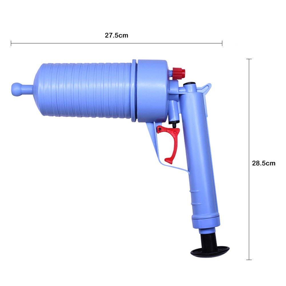 Bathroom Drain Cleaner Toilet Dredge Plug Air Pump Blocked R