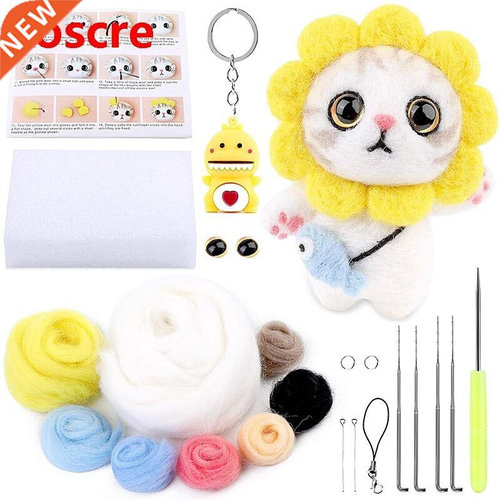 1 Set Animal Needle Felting Kit Needle Felting Starter Kit