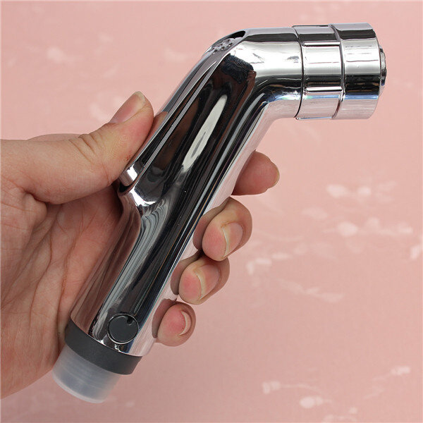 Double Mode Chrome ABS Sprayer hand held toilet bidet spray