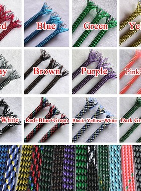 3Meters Expanded Braid Sleeve PP Cotton Mixed PET Yarn Soft