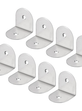 Corner Brace, 40mm x 41mm x 1.5mm Stainless Steel Joint Righ