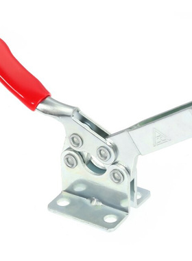 Hand Tool Toggle Clamp GH-201B Antislip Red Horizontal Clamp
