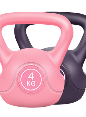 Multi-color Cute Kettlebell Cast Iron cement Kettle Bell